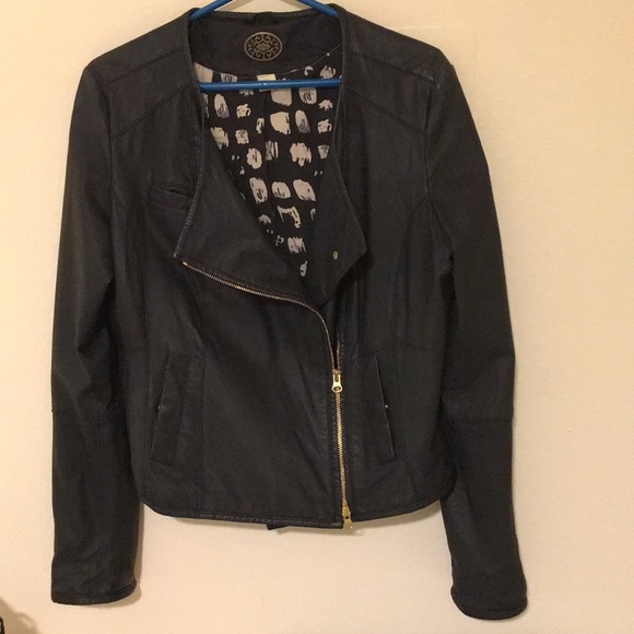 Anthropologie Jackets & Blazers - Idra Anthropologie 100% Leather Jacket Sz L
